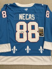 JSA COA MARTIN NECAS Signed Autographed Colorado Avalanche Hockey Jersey 