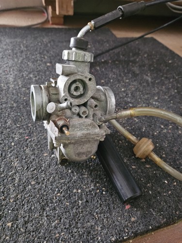 Mikuni Vergaser Ucal original + Gasgriff mit Zug, Komplett, Motorrad, Carburator - Bild 7 von 11