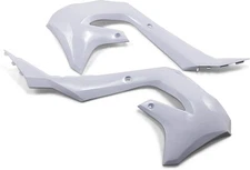 Cycra Powerflow White Radiator Shrouds (1CYC-1871-42)
