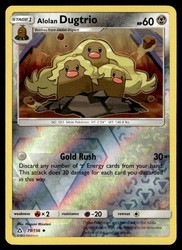Alolan Dugtrio 79/156 Reverse Holo Ultra Prism