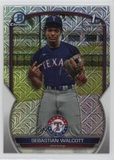 2023 Bowman Chrome Prospects Mega Box Mojo Refractor Sebastian Walcott 1r8k