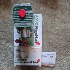 ASCO Red Hat Solenoid Valve, 8210G088, 3/4" NPT, 2-way, 120V