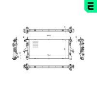 ERA MotorküHler WasserküHler 673208 FüR Fiat Ducato Bus 130 Multijet 140 Natural