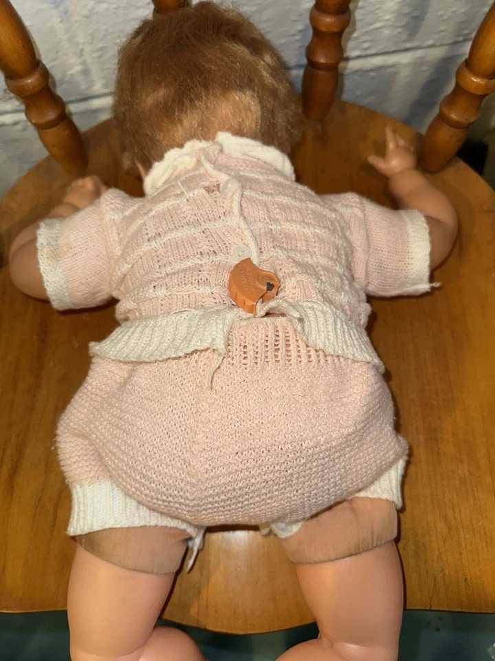 Vtg Ideal 1960’s Cryer Thumbelina 20" Doll OTT-19 Original Clothes - Image 4 of 4