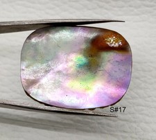Amazing Natural Flashy Abalone Shell Cabochon, Mother Of Pearl Shell Gemstone