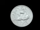 Egyptian Gods Series Sobek 2 oz .999 Fine Ultra High Relief Silver Round