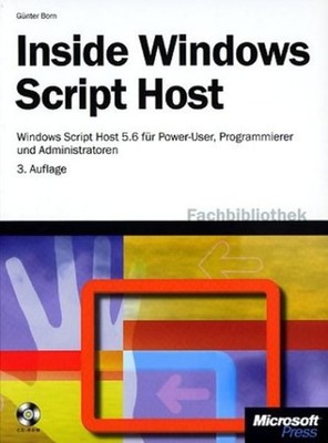 Inside Windows Script Host, m. CD-ROM Born, Günter: