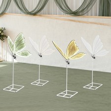 Wedding Electric Butterfly Floor Lamp Giant Moving LED Butterflies Decoration