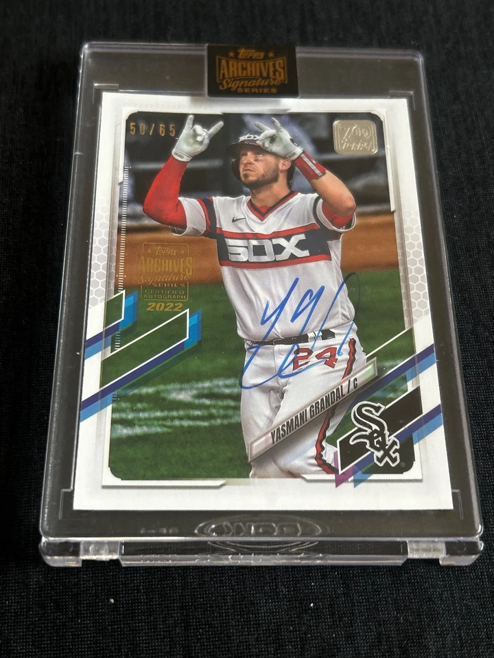 2022 Topps Archives Signature Series Tim Anderson BOWMAN AUTO #25/76 +AUTO ##/65 - Image 4 of 4