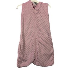 Hudson Baby HB Sleep Sack 18-24 Months XL Pink Minky Velour Wearable Blanket