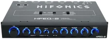 Hifonics HFEQ-2 1/2 Din 4-Band Equalizer w/ 9-Volt Line-Driver Signal Processor