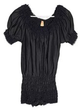 Partners Please Malco Modes Square Dance Top  Bloomer Shorts One-Piece Size L