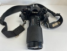 Canon A-1 35mm SLR Film Camera with Canon Zoom Lens FD 70-210mm 1:4 Strap