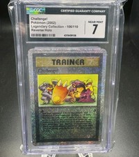 2002 Pokémon Legendary Collection Reverse Foil - Challenge! #106 CGC 7 on eBay