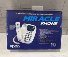 New Miracle Phone OP101 Hearing Impaired Phone w/ Vibrating and Visual Ringer
