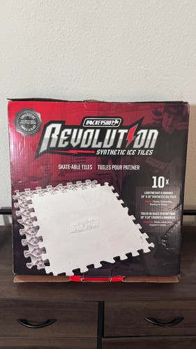 HockeyShot Revolution Synthetic Ice Tiles x10 | Indoor Hockey Training