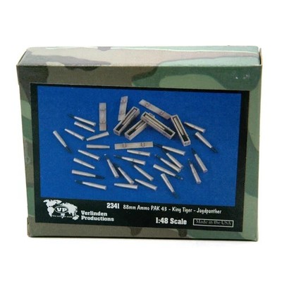 Verlinden - Pak 43- 88mm King Tiger   Jagdpanther 1:48 (2341) Modell