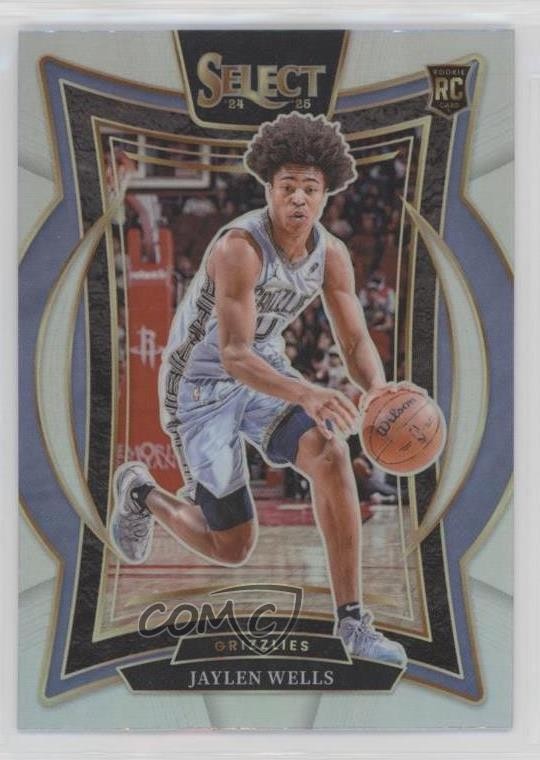 2024-25 Panini Select Concourse Silver Prizm Jaylen Wells #79 Rookie RC