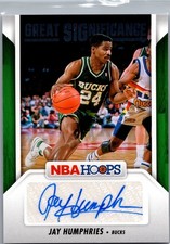 2024-25 Panini Nba Hoops Basketball - Great Significance Jay Humphries #GS-JHB