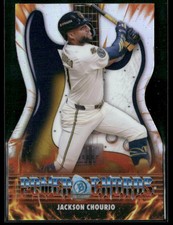 2026 Bowman Baseball Power Chords Jackson Chourio #PC-4 Chrome Die-Cut