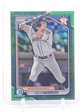 ZACH DEZENZO 2024 BOWMAN CHROME 1ST GREEN REFRACTOR ROOKIE /99 #BCP-161 Q4105