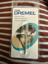 *NEW* Dremel 7144 3/32" Diamond Point Bit - Carving, Engraving, Fine Finishing