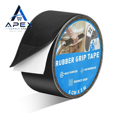 Rubber Grip Tape Non Slip, Anti Slip Strong 5 CM Width x 3 M Long