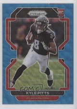 2021 Panini Prizm Rookie Blue Wave Prizm 116/199 Kyle Pitts #341 ca0