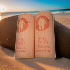New Avon Sweet Honesty Shimmering Body Powder Sealed Lot Of 2 Discontinued
