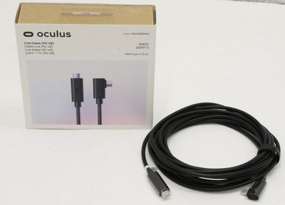 Official Meta Quest Oculus Link Cable PC VR USB-C 5m (16 ft) - Open Box