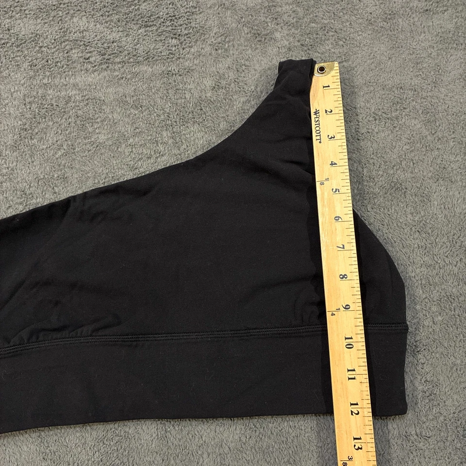 Sujetador deportivo asimétrico Lululemon Align negro ropa deportiva de yoga para mujer talla 10 Foto 4 de 4
