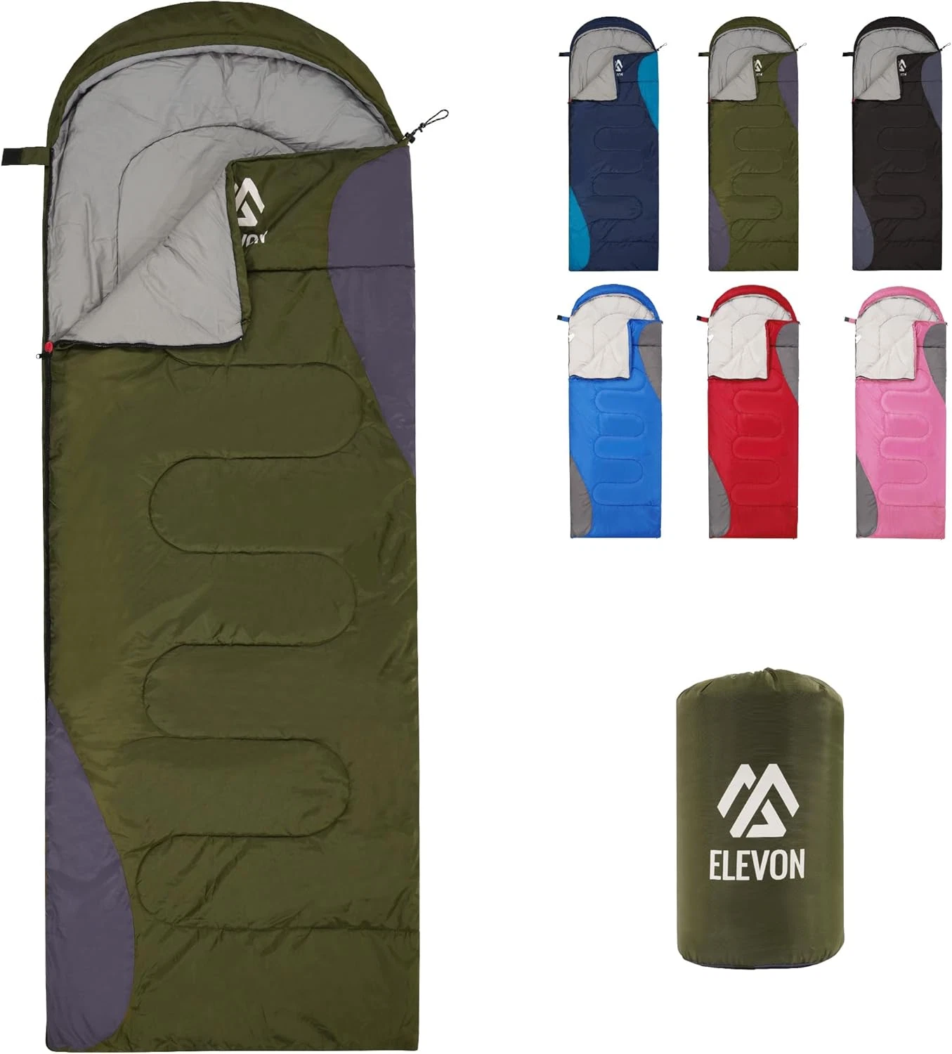 Sleeping-Bags Sleeping Bag for Adults Teens Kids Cold Warm Weather, Portable Wa