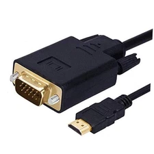 HDMI to VGA Cable Gold-plated 1080P HDMI Male to VGA Male Active 3 Feet 1 Pack