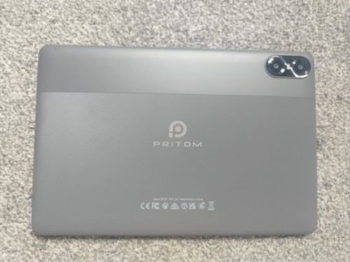 PRITOM 10 Inch Android Wifi Tablet Android, 64GB ROM, Expandable to 512GB, Quad - Picture 3 of 4