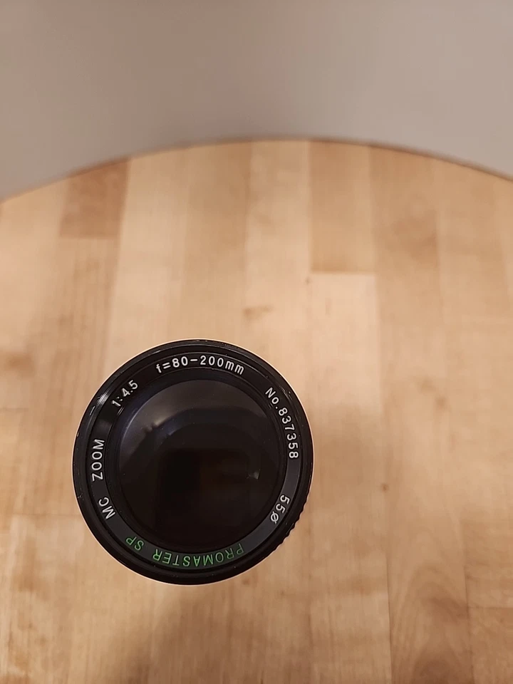 Canon Promaster Camera Lense MC Zoom 1:45 F=80-200mm 837358 - Image 3 of 4