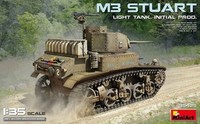 Miniart 35425 - 1:35 M3 Stuart Light Tank. Initial Prod - Neu