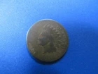 1868 LOW MINTAGE   INDIAN CENT ! -  SEMI KEY DATE - CIRCULATED