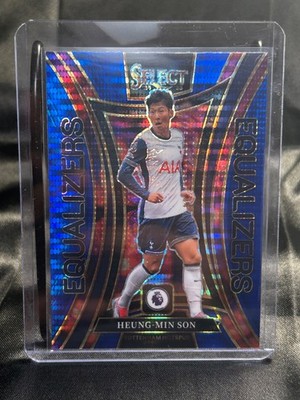 Heung-Min Son [Blue Pulsar] #3 2024 Panini Select Premier League Equalizers