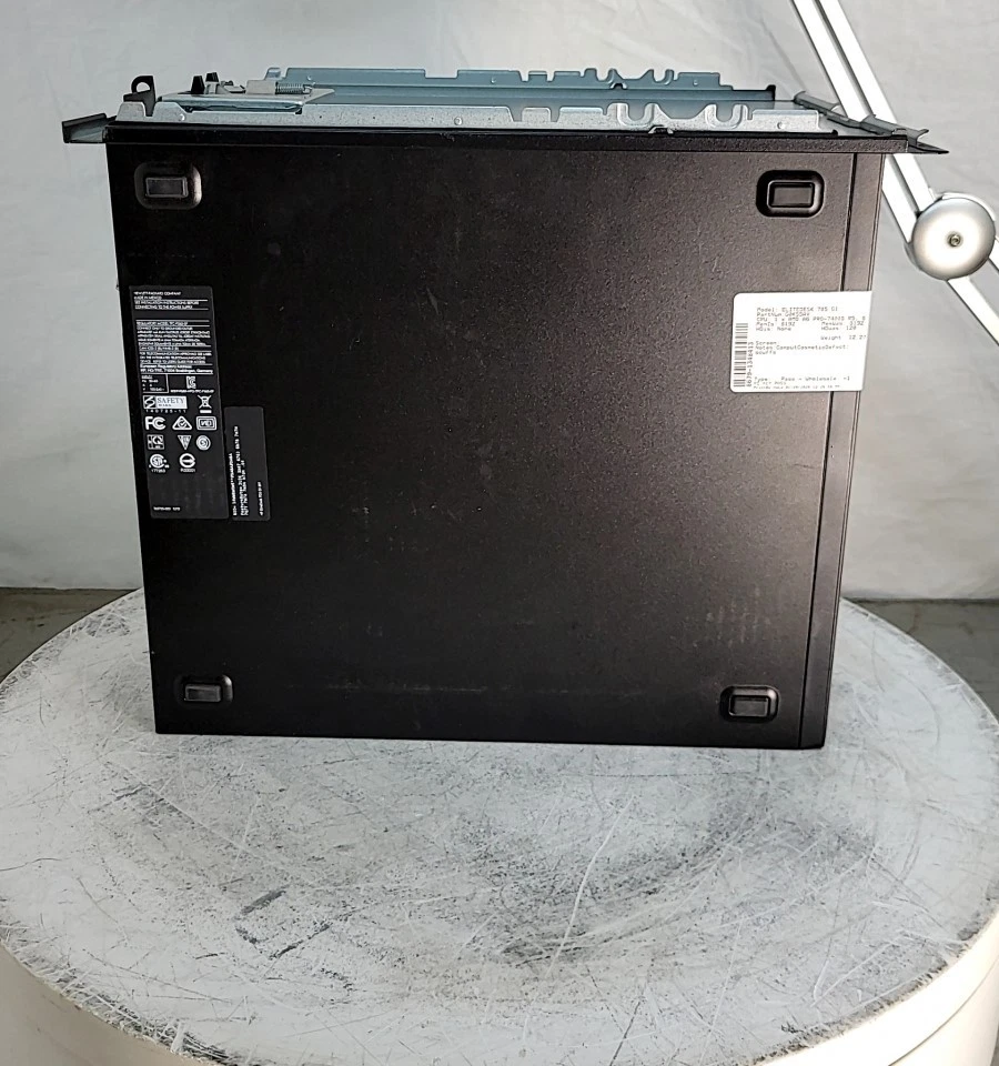 HP EliteDesk 705 G1 G0K55AV SFF Desktop AMD A6 Pro-7400B R5 8GB SEE NOTES - Image 4 of 4