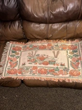 Fall Tapestry Table Runner 39 X 19