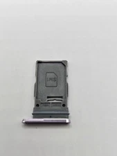 OEM SAMSUNG GALAXY S23 Ultra SM-S711U SILVER MICRO SD DUAL SIM CARD HOLDER TRAY