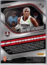 Rhyne Howard Orange Velocity Prizm Panini Prizm WNBA - Orange Velocity Prizm 11