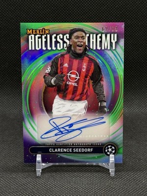 Clarence Seedorf 2024-25 Topps Merlin Ageless Alchemy Green
