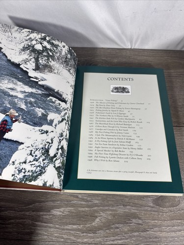 100 Years Of Fishing Book Measures 12”x9” Stories, Artwork, Photographs Color - Picture 5 of 10