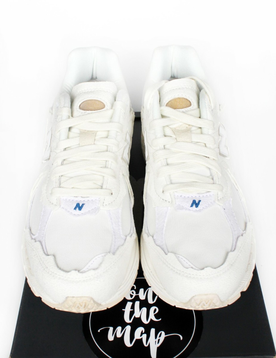 New Balance☆2002R Protection sea スニーカー【UK発】 New Balance 2002R Protection Pack Sea Salt White Suede UK 5