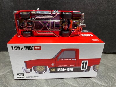 MINIGT 街道ハウス　CHEVY SILVERADO　チェイス CHASE CAR 1/64 Kaido House x Mini GT Chevrolet Silverado