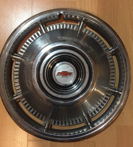 Vintage Chevy Chevrolet Hub Cap,1966 Chevrolet Biscayne, Bel Air, Impala Hubcap - Picture 2 of 7