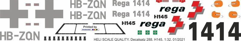 Kit Di Costruzione Rumpf H145 1:24 Per Blade 230S / 150S, OMP M2 E Altri - Bild 3 von 4