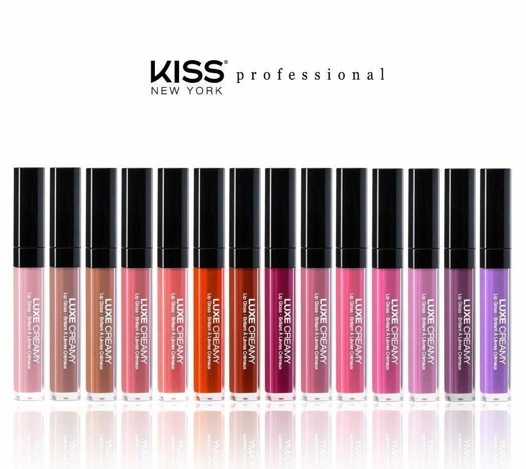 Kiss New York Pro: Luxe Creamy Lip Gloss [Hot Magenta Glossy