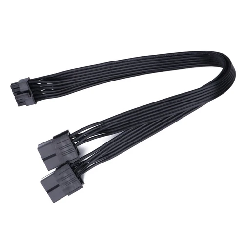 Dual PCIe 8Pin Female to Mini 12Pin Male GPU Power Adapter Cable for RTX3080 90